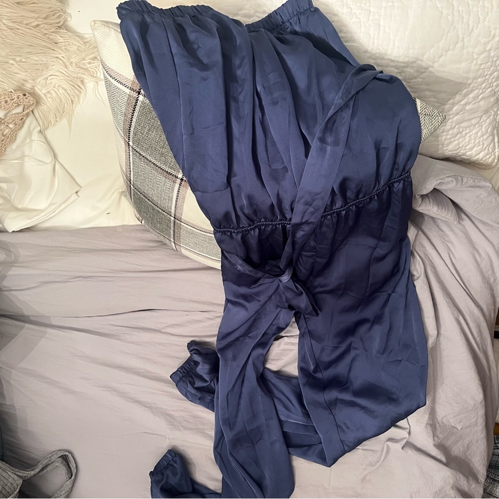 The vanity room belted Romper